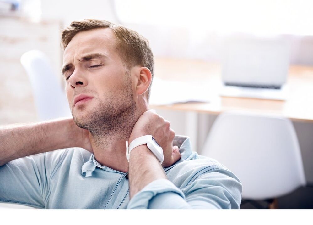 neck pain in men due to tumors