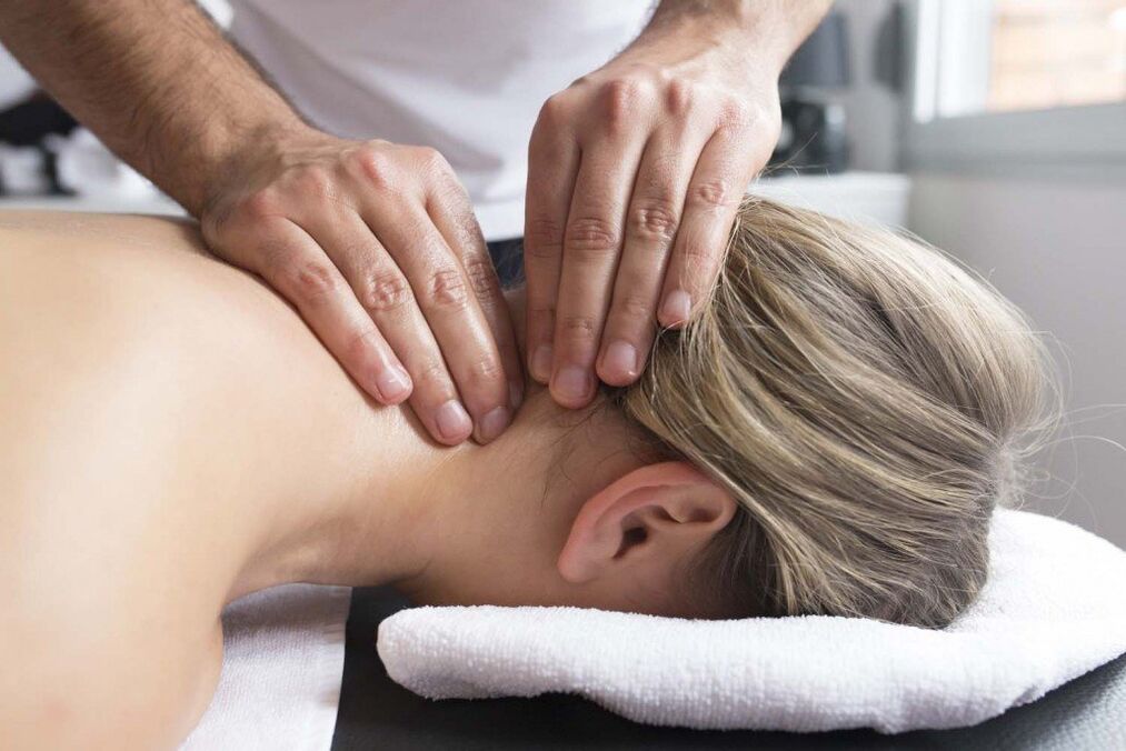 Osteochondrose massage