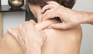 Massage with cervical osteochondrose