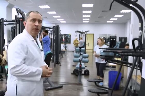 Hours in the gym with cervical osteochondrose